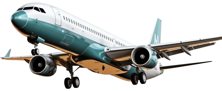 Aircraft representing air freight logistics